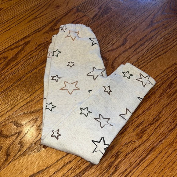 Gap Girl’s Grey Star Joggers Size M - Picture 1 of 5